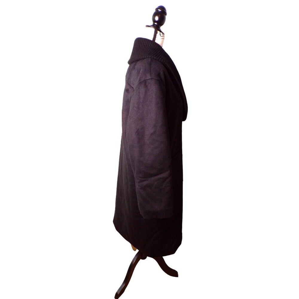 🆕BELLE & BLOOM After Party Quilt Lined Shawl Collar Wool Blend Coat Small - Picture 10 of 14